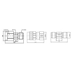 HS-XXdB 2W Fixed Attenuator With 2.92mm Type (40G)